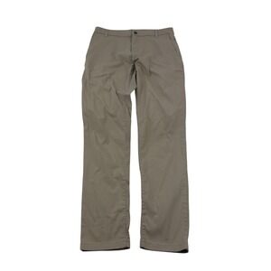 birddogs Beige Chino Pants Men's Size 32x34 Flat Front Stretch Zip Pockets